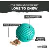 Barkbox Sea Foam Reef Ball Treat Dispensing Toy for Large Dogs, Perfect for Fun-Filled Stimulation and Interactive Playtime(Sea Foam Reef Ball)