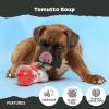 Barkbox Sea Foam Reef Ball Treat Dispensing Toy for Large Dogs, Perfect for Fun-Filled Stimulation and Interactive Playtime(Tomutto Soup)