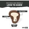 Barkbox Super Chewer Tough Dog Chew Toys for Aggressive Chewers, Dental Stimulating (T Bone – Large)(Mr. T-Bone – Large)