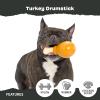 Barkbox Super Chewer Tough Dog Chew Toys for Aggressive Chewers, Dental Stimulating (T Bone – Large)(Turkey Day Drumstick – Small)