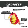Barkbox Super Chewer Tough Dog Chew Toys for Aggressive Chewers, Plush 2 Toys in 1 (Parrot – Large)(Captain Parrot – Large)