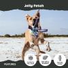 Barkbox Super Chewer Tough Dog Chew Toys for Aggressive Chewers, Treat Dispensing (Comet-Small)(Jelly Fetch-Medium)