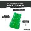 Barkbox Super Chewer Tough Dog Chew Toys for Aggressive Chewers, Treat Dispensing (Comet-Small)(Munchie Bear – Small)