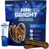 Barkbox Bright Durable Dog Dental Kit for Tough Chewers, 15 Chew Sticks & Toothpaste – Large Breeds(Large Breeds)