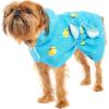 Barkbox Dog Bathrobe Fast Drying with Hook and Loop Closure & Wrap Tie Snuggle, Cute Dogs Clothes, Easy to Clean, Machine Washable, Dog Coats and Tumble Dry Low – Lion, Large(Rubber Duck)