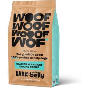 Bark in The Belly Beef & Ancient Grains Recipe Premium Dog Food – 4 lb Bag (1.8 kg)(Salmon)