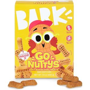 Barkbox Beefy Meat Hunks – Savory Beef Recipe with Protein-Packed Goodness, No Corn or Soy – 24oz Bag(Peanut Butter)