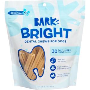 Barkbox Bright Original Dog Dental Chew Sticks Plaque and Tartar Cleaning, Medium Breeds (30 Chews)(Small Breeds)