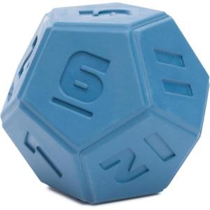 Barkbox Coral Teef Dog Toy | Wacky Bounce | Dog Toy for Aggressive Chewers(Roll and Play Die)