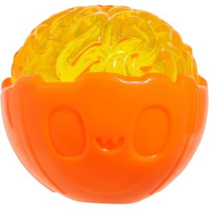 Barkbox Super Chewer Tough Dog Chew Toys for Aggressive Chewers, Dental Stimulating (T Bone – Large)(Pumpkin Prodigy)