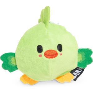 Barkbox Torbert The Troll Dog Toy for Small Dogs – Natural Rubber with Wacky Bounce – Perfect for Aggressive Chewers and Long-Lasting Playtime(Piper Parrot)