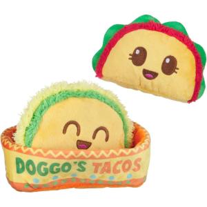 Barkbox Wild Berry Bunch Multi Part Toy for Dogs and Puppies – Small Breeds(Doggo’s Tacos)