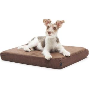 Barkbox Orthopedic Dog Bed with Memory Foam, Premium Comfort for Dogs and Puppies, Dog Bed for Joint Relief and Restful Sleep, Durable and Easy to Clean – Espresso, Medium(Espresso)